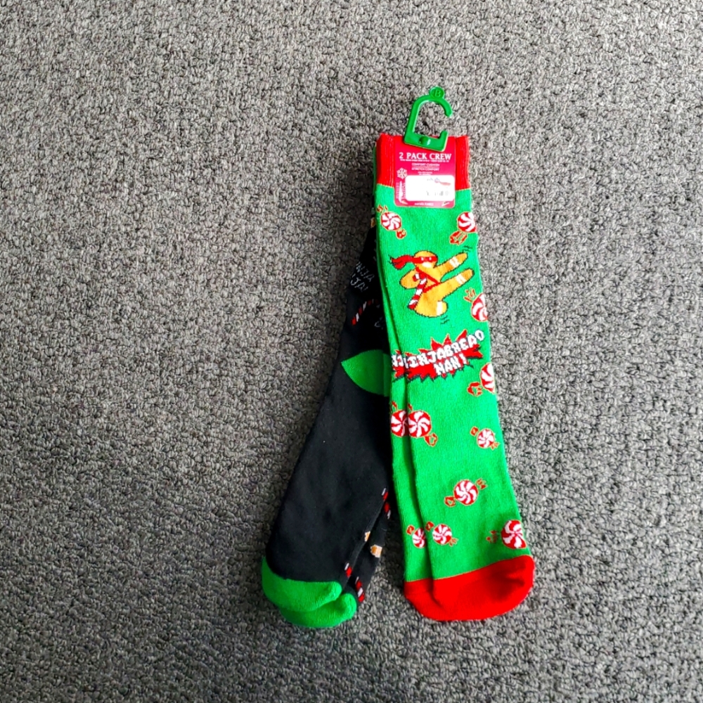 Basic Resources HOHOHO 2-pack Christmas Socks